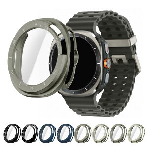 Galaxy Watch 8 Classic �P�[�X �J�o�[ �t���ʋ����K���X �S�ʕی� �t���ی�P�[�X �t�B������� �n�[�h�P�[�X Samsung �T���X�� �M�����N�V�[�E�H�b�`8�N���V�b�N Watch8 Classic 46mm ��������