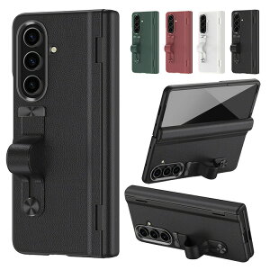 Galaxy Z Fold7 P[X Jo[ ܂肽݌^ KXtBt PUU[ wʃP[X OʋKX n[hP[X X^h@\ Vv Samsung TX MNV[ Z tH[h7 ی