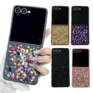 Galaxy Z Flip7 P[X /Jo[ ܂肽݌^ TPU CXg[ Xg[ Vv   Samsung TX MNV[ Z tbv7 یP[X AhCh   X}zP