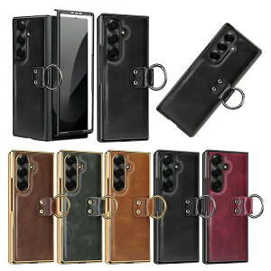 Galaxy Z Fold7 P[X Jo[ ܂肽݌^ KXtBt PUU[ wʃP[X OʋKX n[hP[X Ot Vv Samsung TX MNV[ Z tH[h7 یP