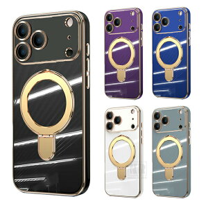iPhone17 NAP[X / Jo[ 17 Air/17 Pro/17 Pro Max ϏՌ bL Qi[d CX[d Ή }Olbgԍڃz_Ή  TPU \tgP[X ̌^Ot X^h@\ Xgbv 