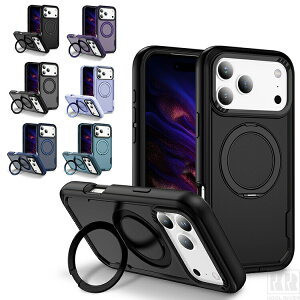 iPhone17 P[XϏՌ Jo[ 17 Air/17 Pro/17 Pro Max  wʃ}bg Qi[d CX[d Ή  ̌^Ot X^h@\ TPU+ vX`bN+A~   Apple ACtH