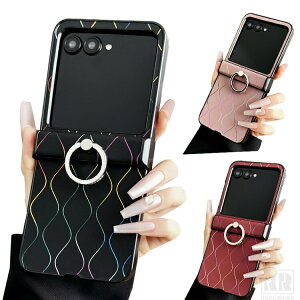 Razr 60/60s/60d �P�[�X Razr60 Ultra �ϏՌ� �J�o�[ PU���U�[ �܂肽���݌^ ��̌^�����O�t�� �X�^���h�@�\ �X�g���b�v�� �V���v�� ������ �X�g���b�v�z�[���t�� Motorola ���g���[�� ���[�U�[60 / 60 �E