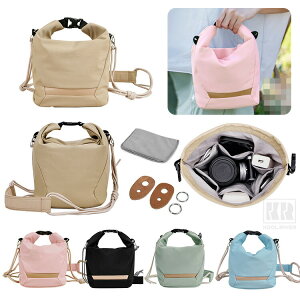 カメラバッグ SONY/CANON キャノン/富士フイルム FUJIFILM/NIKON(ニコン) /オリンパス バッグ カメラケース ショルダーバッグ 手提げ 間仕切り付き 一眼レフ レディース メンズ 肩掛け カメラポーチ
