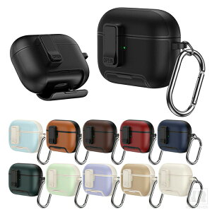 AirPods Pro 3 �P�[�X ��3���� �J�o�[ PU���U�[ �J���r�i�t�� Qi�[�d ���C�����X�[�d �Ή� �V���v�� �ی�J�o�[ �������� ������� Apple �A�C�z�� �G�A�[�|�b�Y �v�� AirPods Pro3 ��3���� 2025���f�� ��