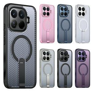 Xiaomi 15T �P�[�X 15T Pro �ϏՌ� �J�o�[ �}�O�l�b�g���ԍڃz���_�Ή� ���b�V�� ���M�����Q �X�^���h�@�\�X�g���b�v�� ���� �V���I�~ 15/15T �v�� �A���h���C�h �������� ������� �V���I�~�[