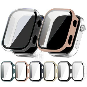 Redmi Watch 6 �P�[�X Redmi Watch6 �J�o�[ �t���ʋ����K���X �S�ʕی� �t���ی�P�[�X �P�F/�N���A �t�B������� �n�[�h�P�[�X ���� �V���I�~ ���b�h�~�[�E�H�b�`6