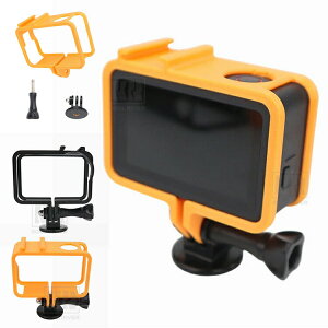 dji osmo action 6 �P�[�X �t���[�� �J�o�[ �ی�t���[�� �u���P�b�g �A�N�Z�T���[�V���[�t�� ���������� �v���X�`�b�N �ی�t���[�� �V���v�� �ϏՌ� DJI �I�X�� �A�N�V����6 Action6 ������� �{�^