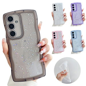 Galaxy S26 �P�[�X �N���A �E�F�[�u �g�^ �Ȃ݂Ȃ� �J�o�[ �N���A ���� �ϏՌ� �g�� TPU �\�t�g �P�[�X �O���b�^�[ ���炫�� �V���v�� S26+/S26 Ultra Samsung �T���X�� �M�����N�V�[ S26/S26 �v���X/S26 �E