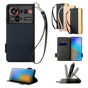 Nubia Z80 Ultra �P�[�X �蒠�^ �J�o�[ PU���U�[ �蒠�^PU���U�[�P�[�X �X�^���h�@�\ �J�[�h���[ �R �X�g���b�v�t�� ZTE �k�r�A Z80 �E���g�� �A���h���C�h �������� ������� �X�}�z �X�}�[�g�t�H��