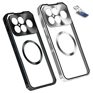 POCO F8 Pro �o���p�[ �P�[�X F8 Ultra �A���~�o���p�[ ���������� �N���A ���� �w�ʃp�l�� (�A�N����) Qi�[�d ���C�����X�[�d �Ή� ���� �V���I�~ POCO F8 �v�� / F8 �E���g�� ������� ��������