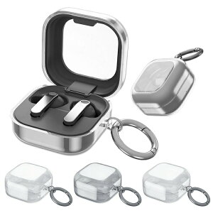 Galaxy Buds4 �P�[�X Buds 4 Pro �N���A �J�o�[ ���� TPU �V���v�� �J���r�i�t�� �N���A�P�[�X �ی�J�o�[ �������� ������� Samsung �M�����N�V�[�o�b�Y4 / �o�b�h4 �v�� ���C�����X�C���z�� ���h�~ ��