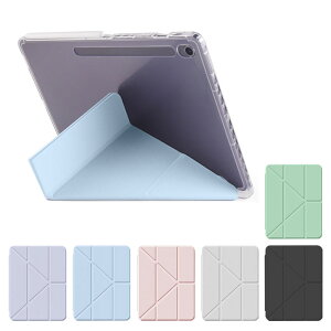 Galaxy Tab A11�P�[�X Tab A11+ 8.7/11�C���` �蒠�^ �J�o�[ �I�[�g�X���[�v �@�\�t�� �N���A �w�ʓ��� PU���U�[ �X�^���h�@�\ �y�����[ �T���X�� �M�����N�V�[ �^�uA11/A11+ 8.7/11�C���` �Ռ��z�� �V���v