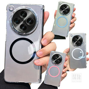 OPPO Find N6 �P�[�X �N���A �J�o�[ �܂肽���݌^ ���� Qi�[�d ���C�����X�[�d�Ή� �v���X�`�b�N �V���v�� �I�b�| �t�@�C���h N6 �ی�P�[�X