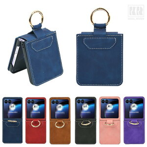 Razr 70/70s/70d �P�[�X Razr70 Ultra �ϏՌ� �J�o�[ PU���U�[ �܂肽���݌^ ��̌^�����O�t�� �X�^���h�@�\ �J�[�h���[ �V���v�� ������ Motorola ���g���[�� ���C�U�[ 70/70s/70d/70 �E���g�� �������� ��