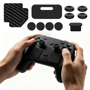 Steam Controller 2026 �V���R�������O+�ی�t�B����+�[�d���L���b�v 1�Z�b�g ���v12���� �[�d��ی�t�B���� ��? �蕿�h��? �[�d���L���b�v �h�o�X�e�B�b�N�ی샊���O �g���b�N�p�b�h�ی� �^�b�`