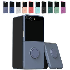 Galaxy Z Flip8 �P�[�X �ϏՌ� �J�o�[ �܂肽���݌^ ��̌^�����O�t�� �X�^���h�@�\ Samsung �T���X�� �M�����N�V�[ Z�t���b�v8 �ی�P�[�X �V���v�� ������ ��������