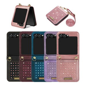 Galaxy Z Flip5 X}zV_[ P[X / Jo[ ܂肽݌^ V_[Xgbv |xgt ߉\ J[h[ CXg[ 炫 Vv PUU[ P[X Samsung T