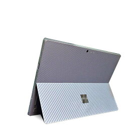 Surface Pro 7 2019背面保護フィルム 本体保護フィルム カーボン調 サーフェス/サーフェス プロ7 タブレットPC カバーアクセサリー カバー ステッカー