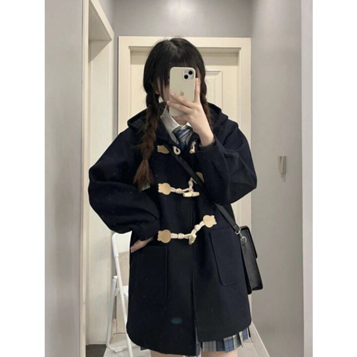 楽天市場】ダッフルコート 学生 スクールコート 女子 レディース 冬 