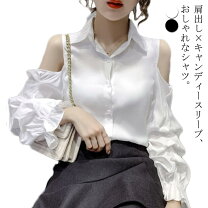 楽天市場】バルーン オフショルダー トップスの通販 