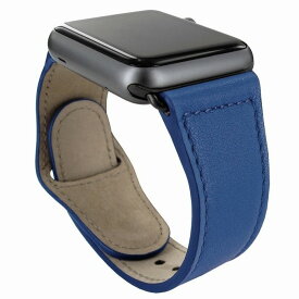 Piel Frama Apple Watch バンド 高級 本革 レザー 38mm/40mm/41mm ベルト 交換 ストラップ 互換 アップルウォッチ ダークブルー U732DB-B