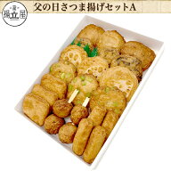 父の日 ギフト 送料無料 さつま揚げ 【父の日限定 お父さんありがとう さつまあげセットA】ネット限定 揚…