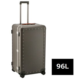 エフピーエム/FPM キャリーバッグ メンズ 96L TRUNK ON WHEELS スーツケース STEEL GREY A15073-0001-801