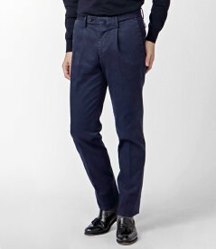 [2023年秋冬SALE] インコテックス/INCOTEX パンツ メンズ SLIM FIT 1プリーツ スリムフィットコットンパンツ 1W0031-4290B