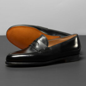 ジョンロブ/JOHN LOBB シューズ メンズ LAST4395/ウィズE LOPEZ ローファー309031L-0005 ブラック