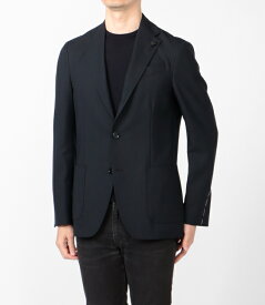 ラルディーニ/LARDINI ジャケット JAPAN FIT ホップサック テクノウール EASY WEAR D7 テーラードジャケット 2024年春夏新作 JZ939AQ-62705 メンズ