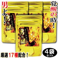 ★500円OFFクーポン配布中★ 【訳アリ 賞味期限切れ　R7年7月末】 男の醒 4袋 +1袋 マカ 増大 増大サプリ…