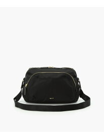 ナイロン ラージ ショルダーバッグ "Maron" FT03A-05 agnes b. VOYAGE アニエスベー バッグ ショルダーバッグ ブラック【送料無料】[Rakuten Fashion]