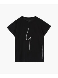 SE30 TS ポワンディロニーTシャツ agnes b. FEMME アニエスベー トップス カットソー・Tシャツ ブラック【送料無料】[Rakuten Fashion]