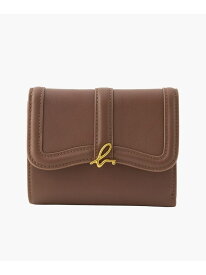 レザー 三つ折り ウォレット"Ingrid" ZAW03-01 agnes b. VOYAGE アニエスベー ファッション雑貨 その他のファッション雑貨 ブラウン【送料無料】[Rakuten Fashion]