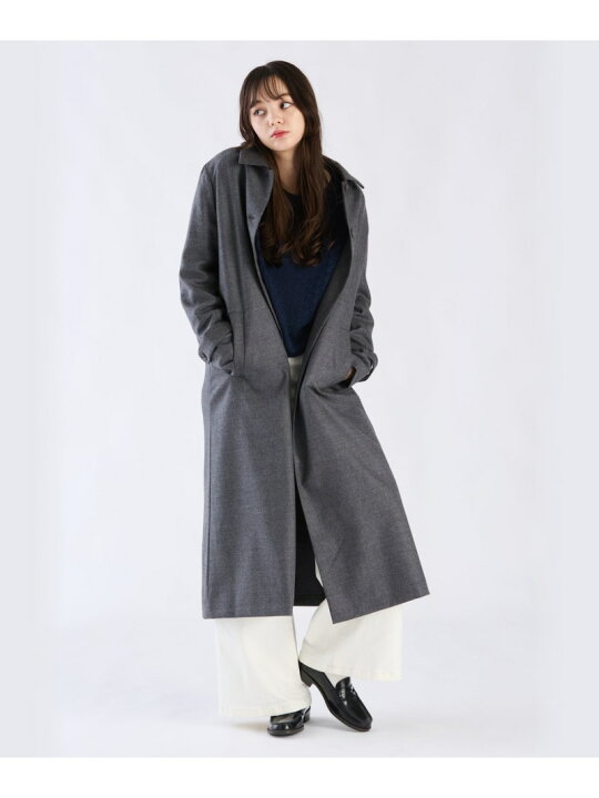 楽天市場】【SALE／30%OFF】WW45 MANTEAU ライトウールロングコート To 