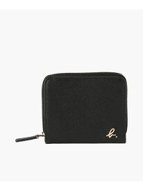 レザー 二つ折り ウォレット "Petit b." EW13Bー09 agnes b. VOYAGE アニエスベー 財布・ポーチ・ケース 財布 ブラック【送料無料】[Rakuten Fashion]