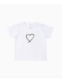 SAE0 L TS ベビー Tシャツ agnes b. ENFANT アニエスベー トップス カットソー・Tシャツ ホワイト【送料無料】[Rakuten Fashion]