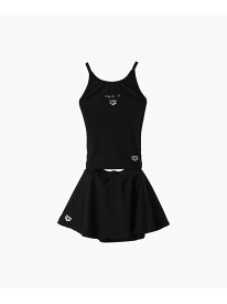 agnes b. x arena キッズ セパレーツ スイムウェア agnes b. ENFANT アニエスベー 水着・スイムグッズ 水着 ブラック【送料無料】[Rakuten Fashion]