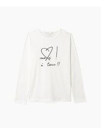 WU61 TS メルシーアトゥロングTシャツ To b. by agnes b. アニエスベー トップス カットソー・Tシャツ ホワイト【送料無料】[Rakuten Fashion]