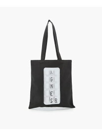 【SALE／40%OFF】【by R 限定品】agnes b. フォトプリント コットン トートバッグ "Glacon" agnes b. FEMME アニエスベー バッグ トートバッグ ブラック【RBA_E】【送料無料】[Rakuten Fashion]