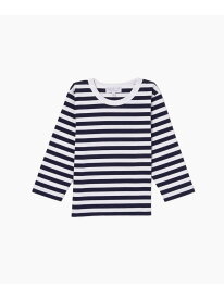 J008 E TS キッズ ボーダーTシャツ agnes b. ENFANT アニエスベー トップス カットソー・Tシャツ ネイビー【送料無料】[Rakuten Fashion]