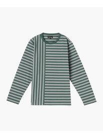 【SALE／40%OFF】【by R 限定品】agnes b. 細ボーダーxストライプ コットン 長袖 Tシャツ "Haru" agnes b. FEMME アニエスベー トップス カットソー・Tシャツ【RBA_E】【送料無料】[Rakuten Fashion]