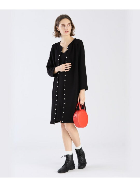 楽天市場】M434 ROBE CARDIGAN カーディガンワンピース agnes b. FEMME 