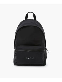 ナイロン バックパック "Fred" ABH02-01 agnes b. VOYAGE アニエスベー バッグ リュック・バックパック ブラック【送料無料】[Rakuten Fashion]