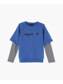 SEJ8 E TS キッズ Tシャツ agnes b. ENFANT アニエスベー トップス カットソー・Tシャツ ブルー【送料無料】[Rakuten Fashion]