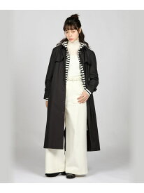 WV47 MANTEAU ニュータイプライタートレンチ To b. by agnes b. アニエスベー ジャケット・アウター トレンチコート ブラック【送料無料】[Rakuten Fashion]