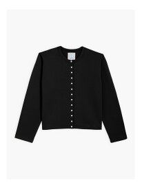 M001 CARDIGAN カーディガンプレッション agnes b. FEMME アニエスベー トップス カーディガン ブラック【送料無料】[Rakuten Fashion]