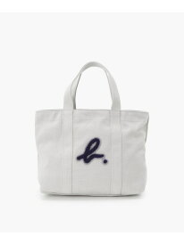 WEBスペシャル "b." ロゴ スモール トートバッグ ECS02-01 agnes b. VOYAGE アニエスベー バッグ トートバッグ グレー【送料無料】[Rakuten Fashion]
