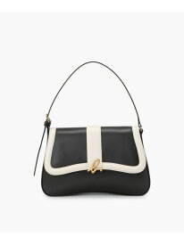 【SALE／30%OFF】【by R 限定品】agnes b. バイカラー レザー ミディアム ショルダーバッグ "Ingrid" ZAS04-04 agnes b. VOYAGE アニエスベー バッグ ショルダーバッグ ブラック【RBA_E】【送料無料】[Rakuten Fashion]